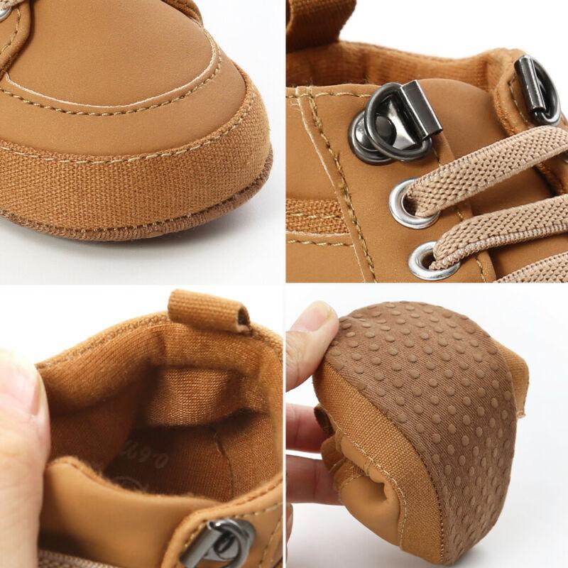Warm High-Top Soft-Sole Baby Sneakers