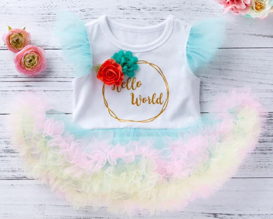 Pink Tulle Baby Girl Party Dress