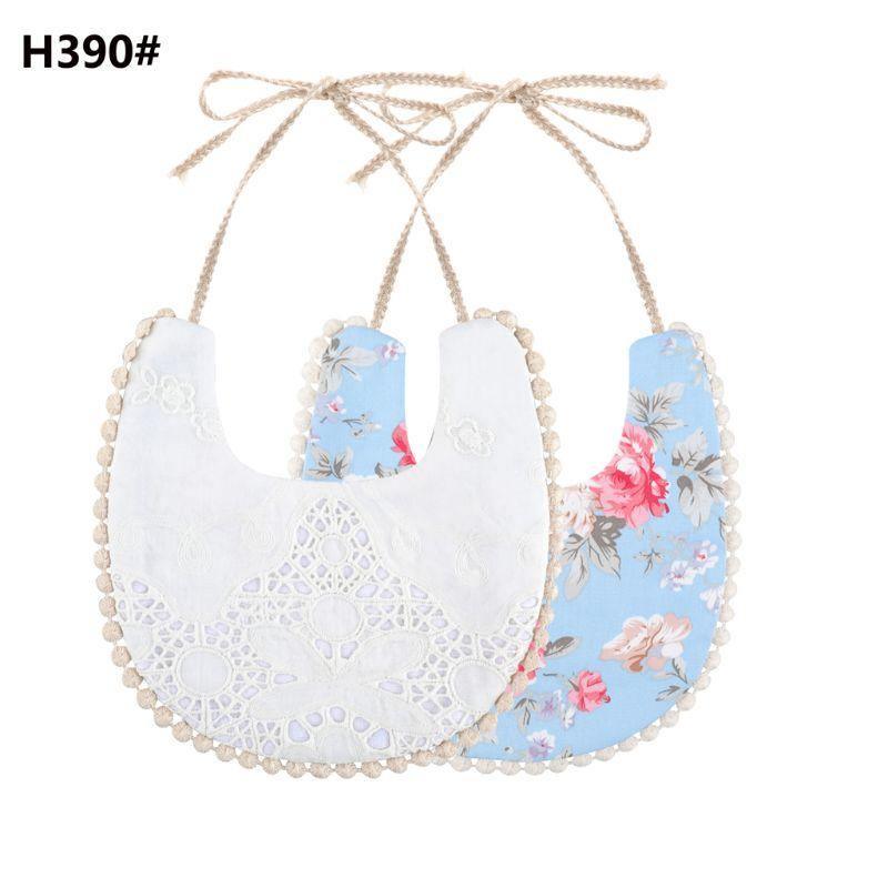 Double-Sided Tassel Baby Bib