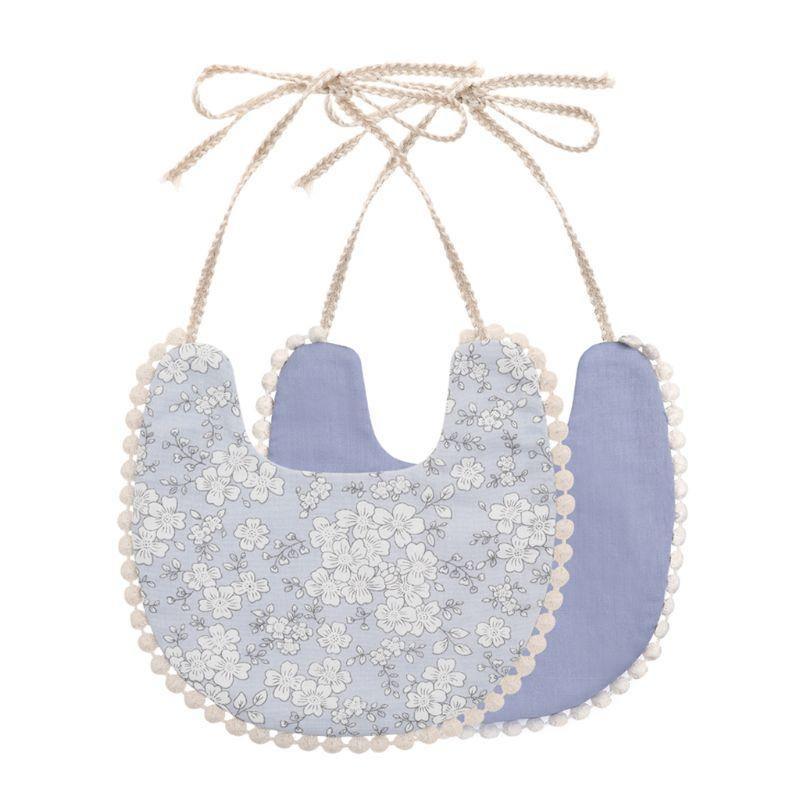 Double-Sided Tassel Baby Bib