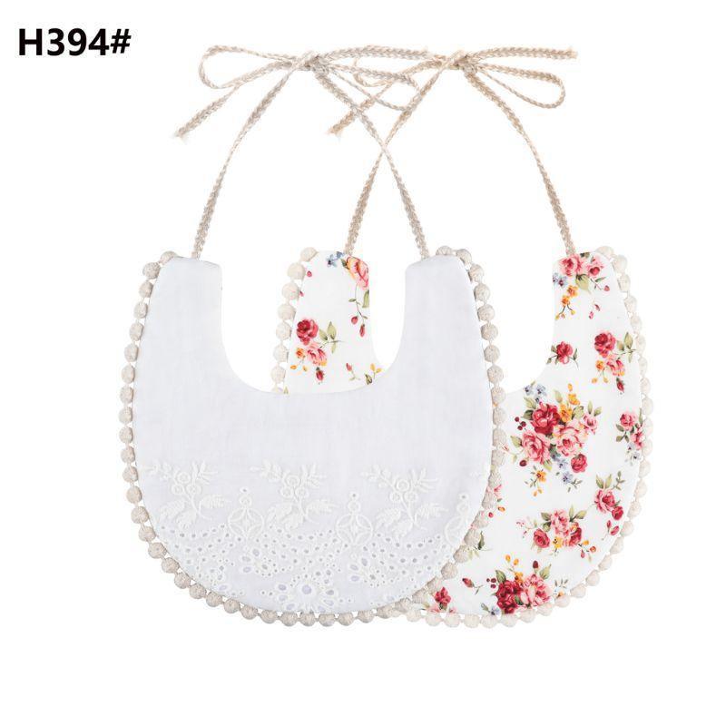 Double-Sided Tassel Baby Bib