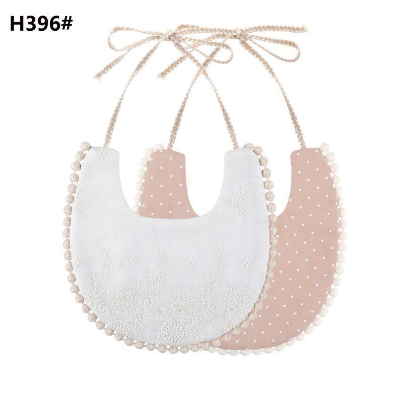 Double-Sided Tassel Baby Bib