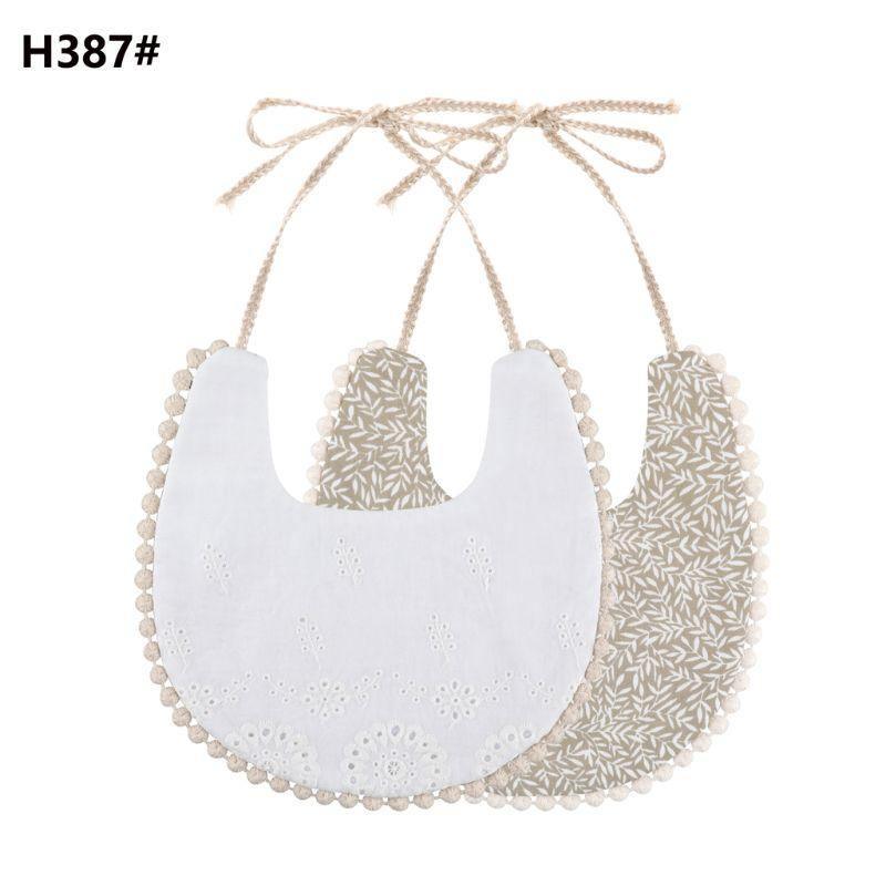 Double-Sided Tassel Baby Bib