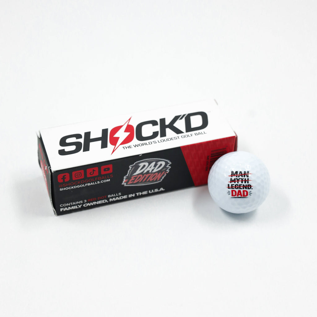 SHOCK'D Golf Balls – Buy 3, Get 1 Free Bundle