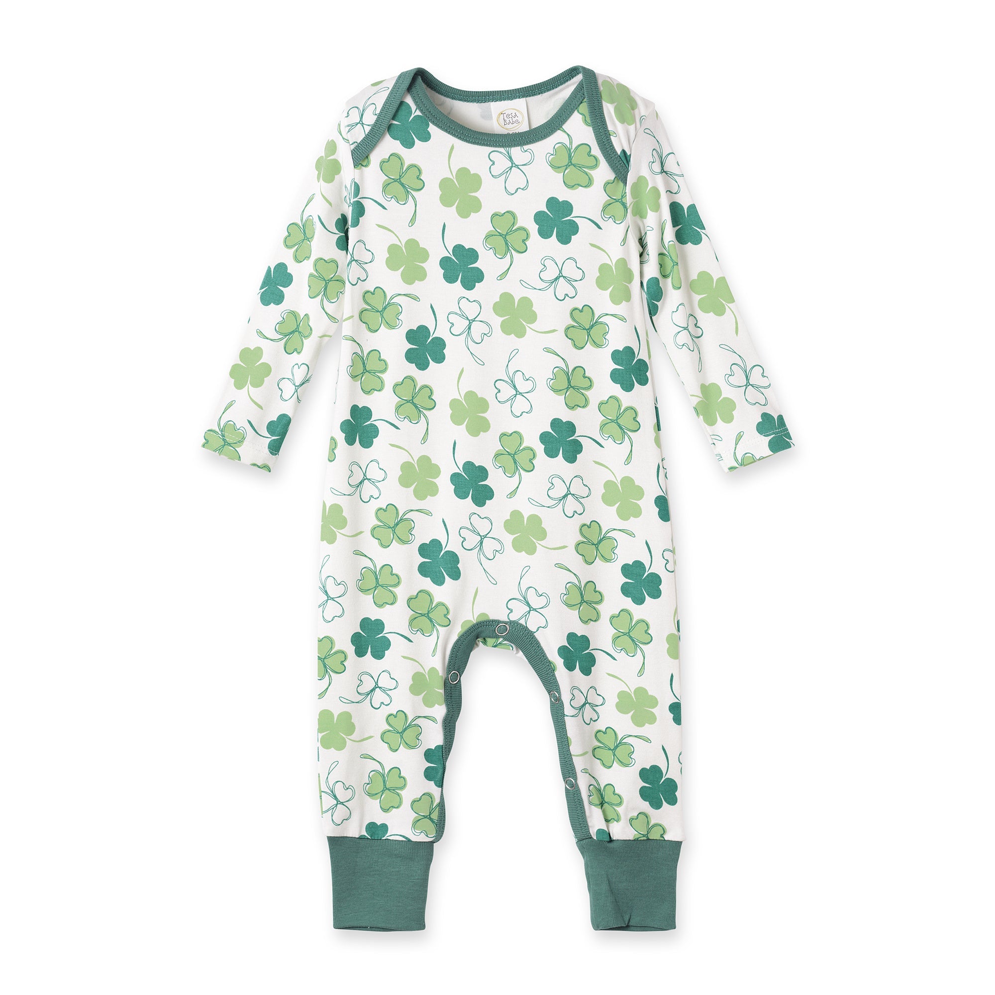 Shamrock Bamboo Baby Romper