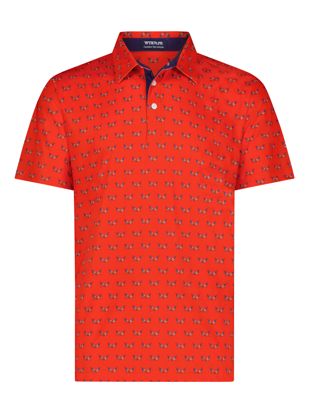 Independence Performance Golf Polo – Red