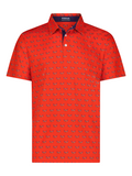 Independence Performance Golf Polo – Red