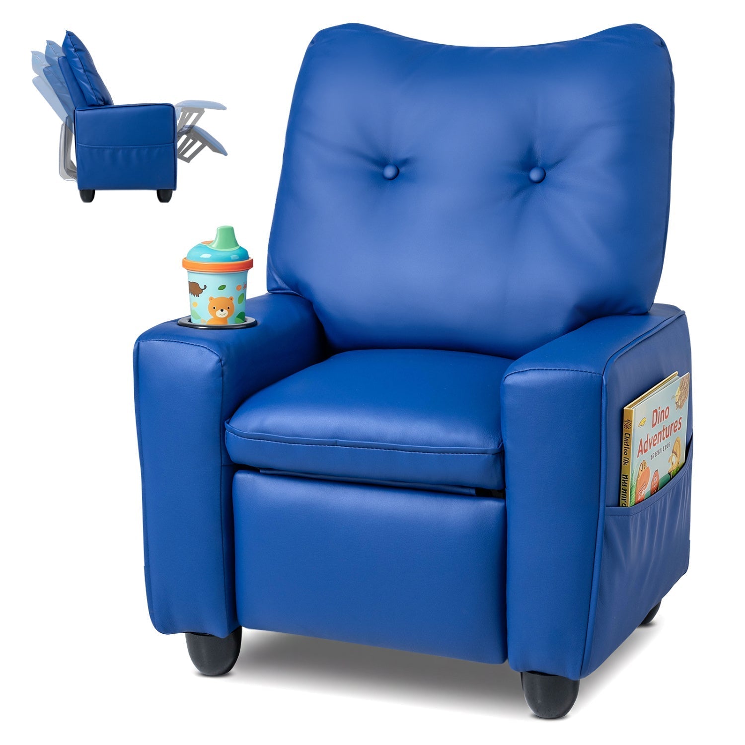 Kids Recliner Chair – Pink or Blue