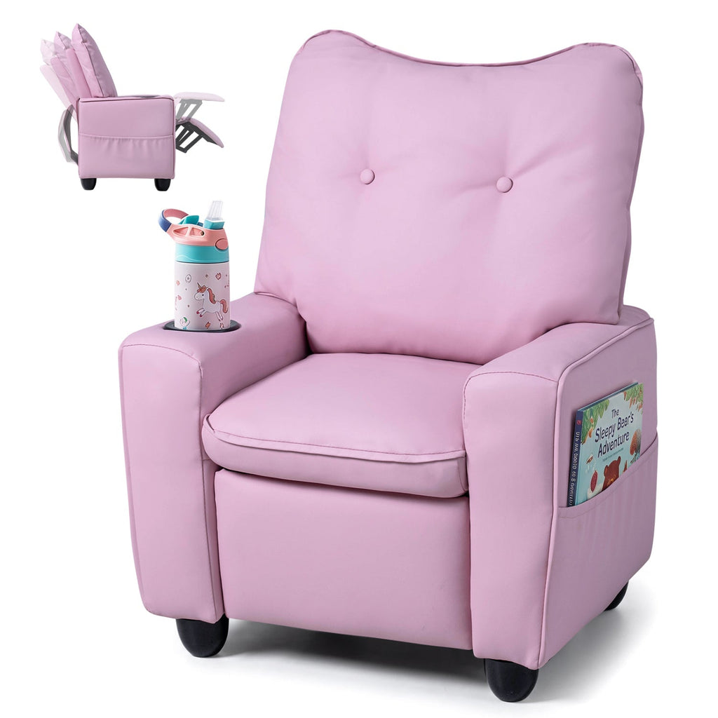 Kids Recliner Chair – Pink or Blue