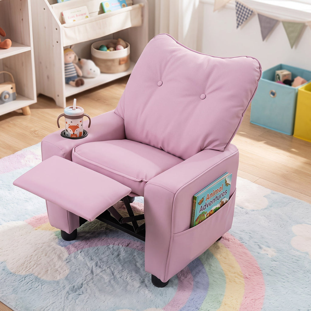 Kids Recliner Chair – Pink or Blue