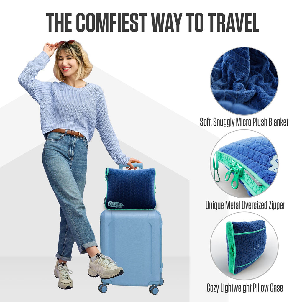 Travel Blanket & Pillow Set