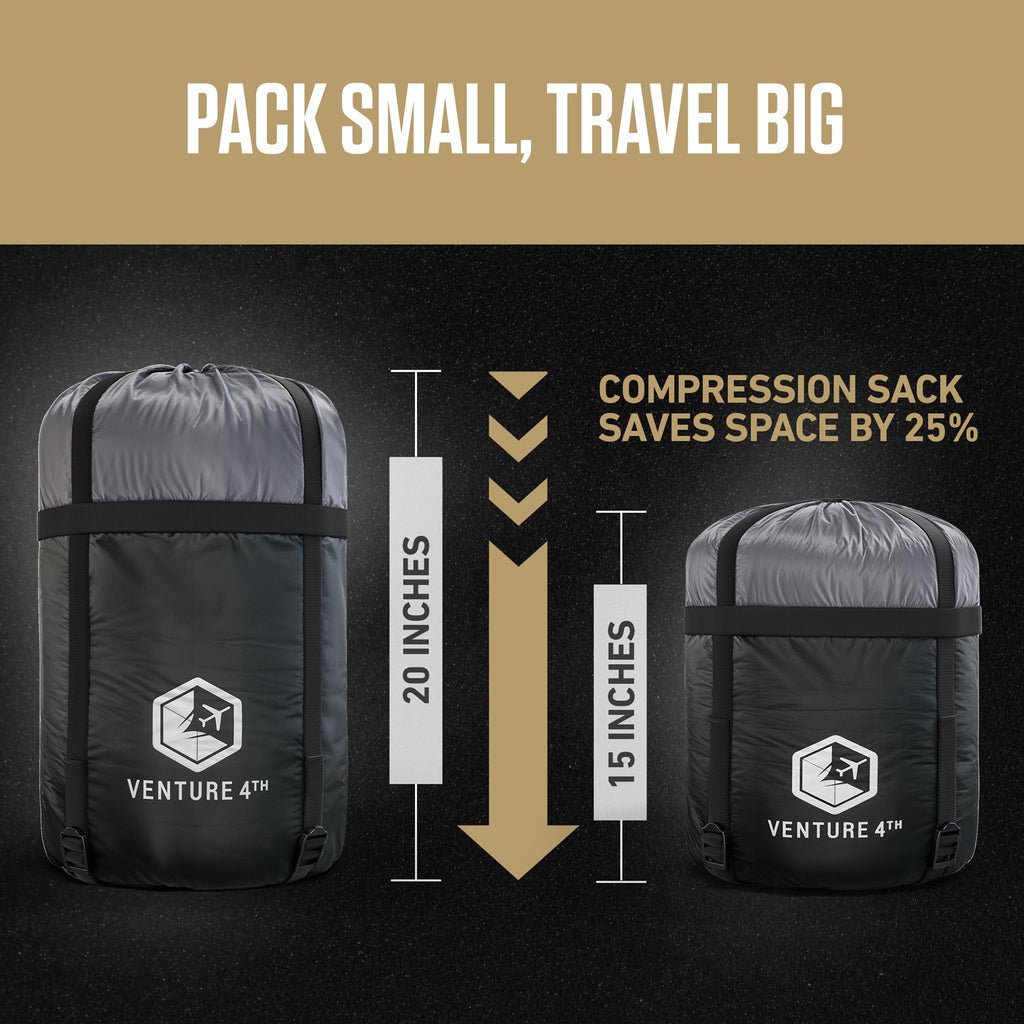 Lightweight Double Sleeping Bag for Two