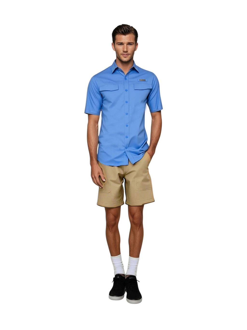 Men’s Coastline Short-Sleeve UV Fishing Shirt