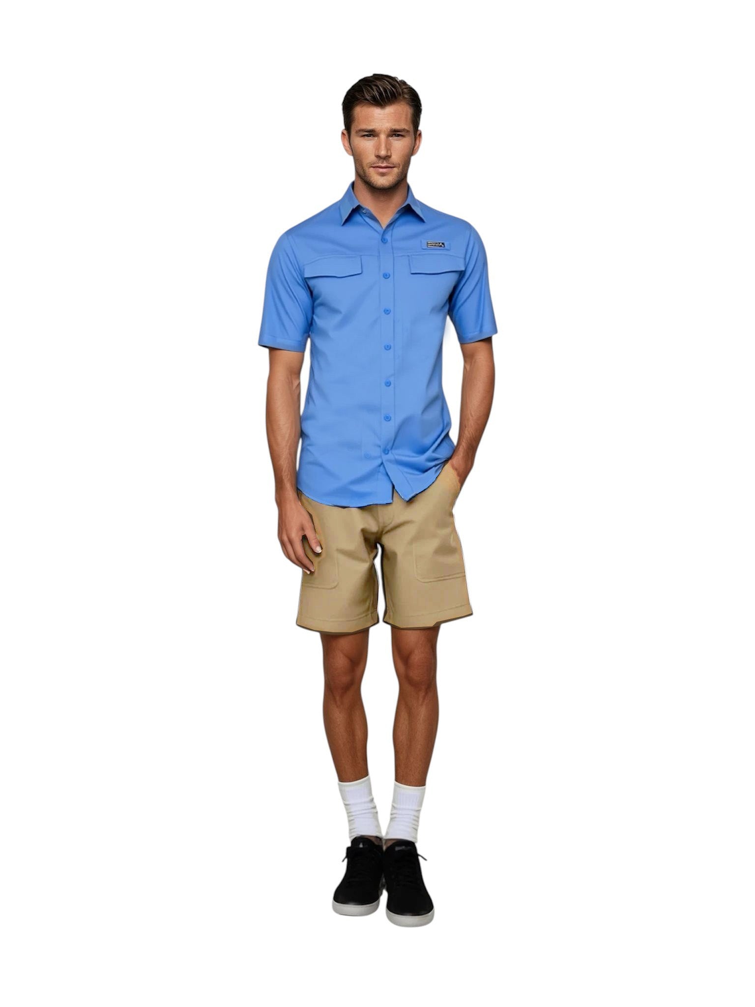Men’s Coastline Short-Sleeve UV Fishing Shirt