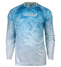 Men’s Marlin Hex Long-Sleeve UV Fishing Shirt