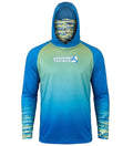 Men’s Mahi Camo UV Fishing Hoodie with Gaiter
