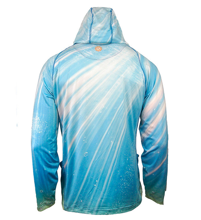 Men’s Tuna Abyss UV Fishing Hoodie with Gaiter