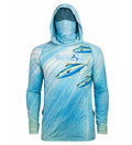 Men’s Tuna Abyss UV Fishing Hoodie with Gaiter