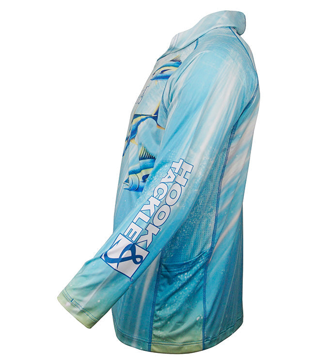 Men’s Tuna Abyss UV Fishing Hoodie with Gaiter