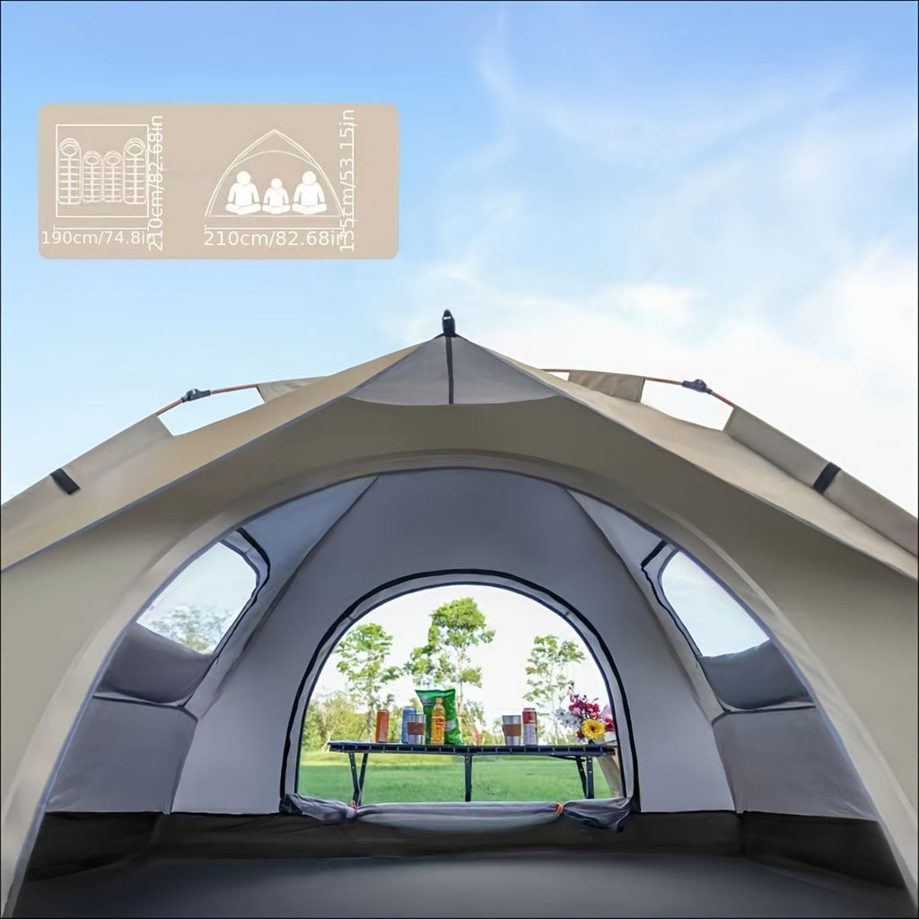 3–4 Person Pop-Up Camping Tent