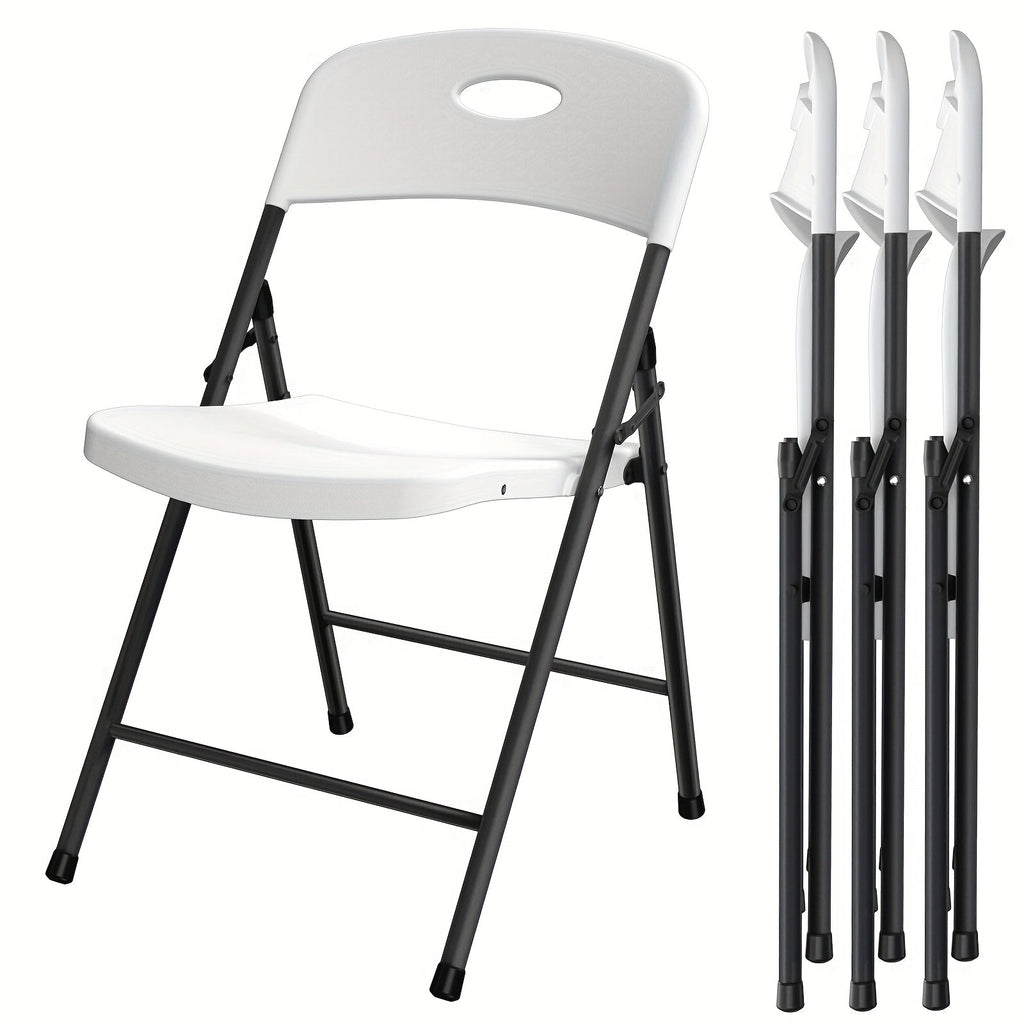 White Folding Chairs – 2/4/6 Pack