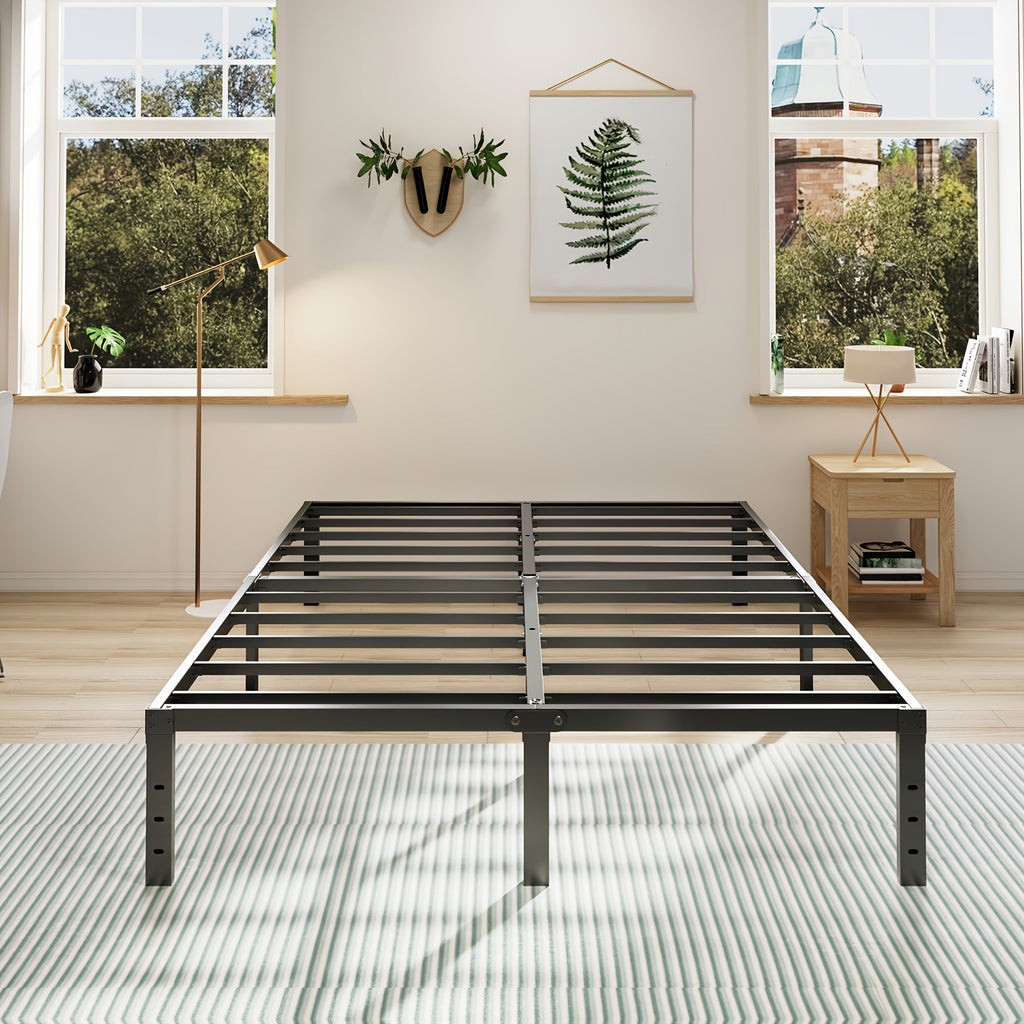 Heavy-Duty Metal Platform Bed Frame