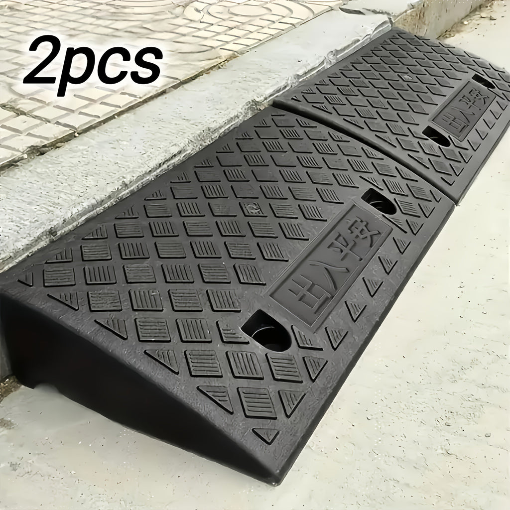 2-Pack Heavy-Duty Portable Curb Ramps