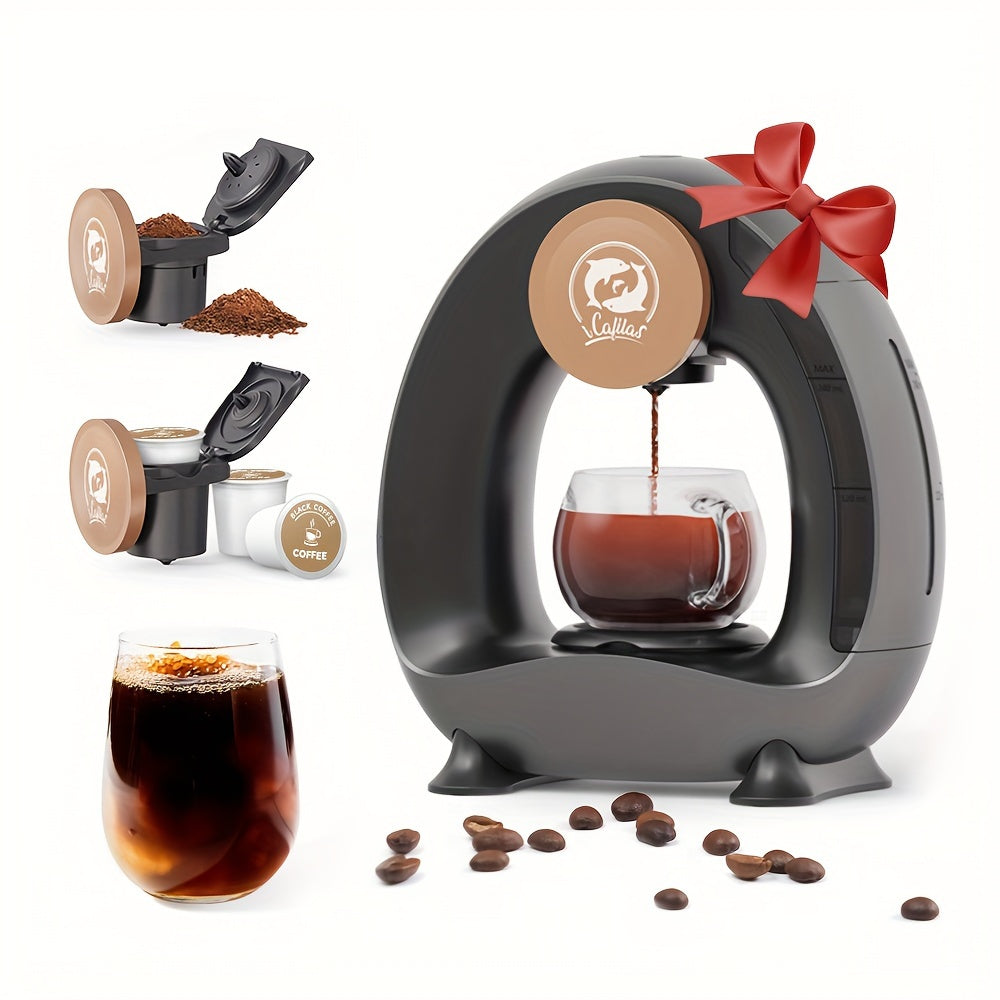 2-in-1 Single-Serve Coffee Maker