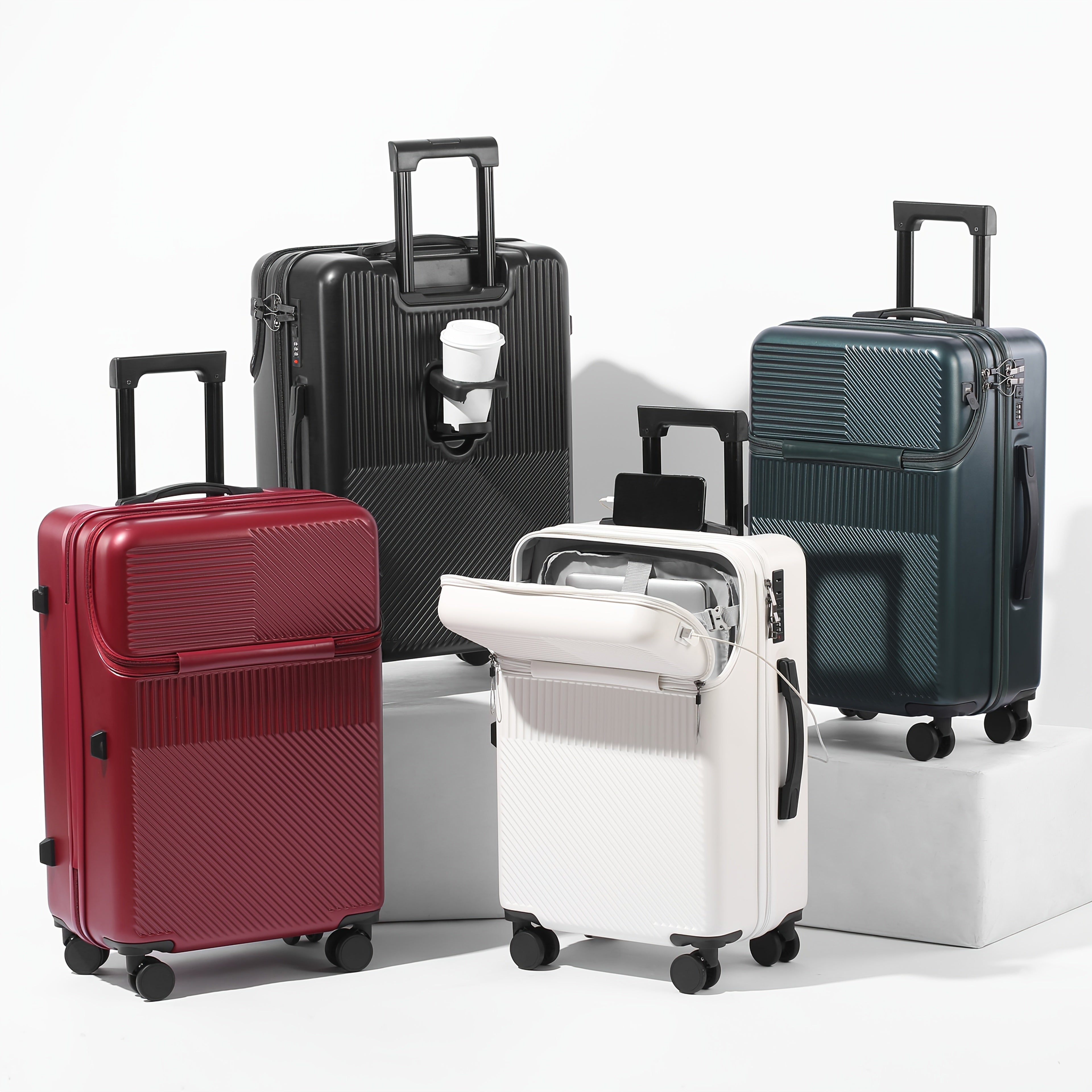 Hard Shell Carry-On Luggage with TSA Lock