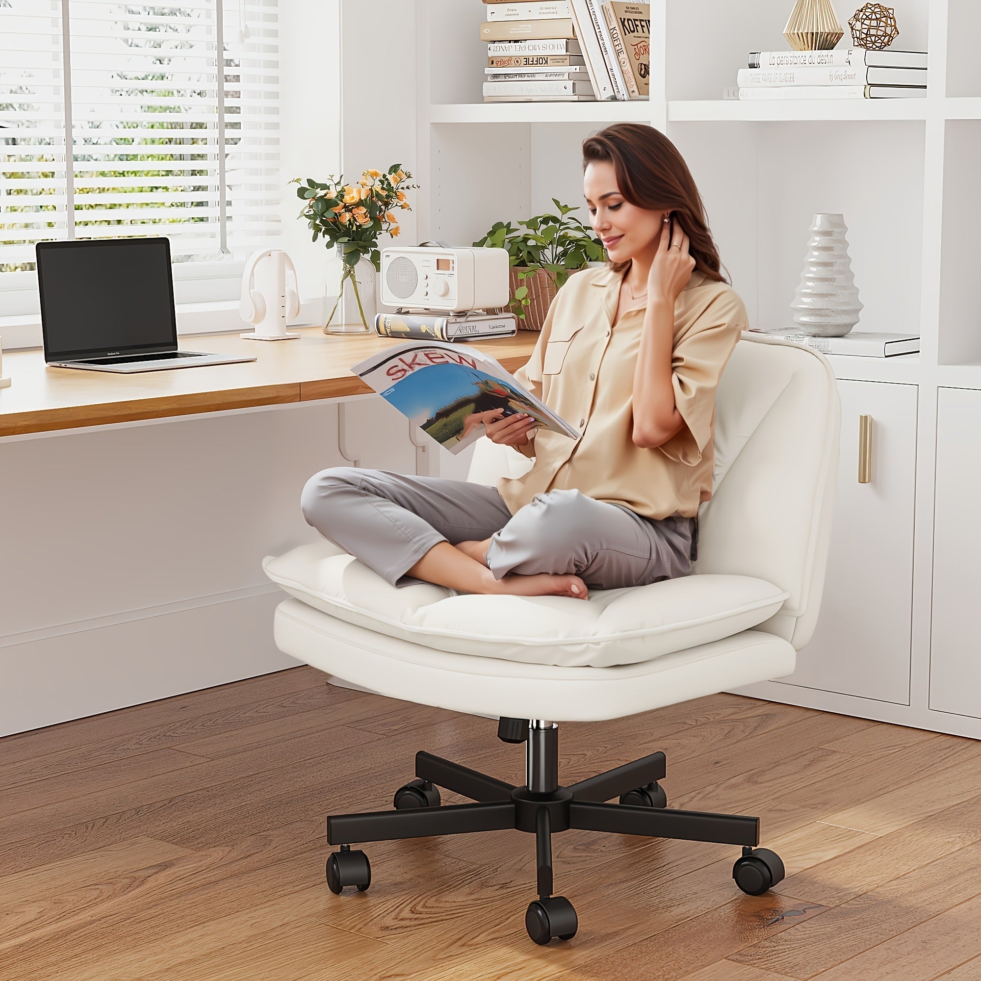 27-Inch Criss-Cross Office Chair
