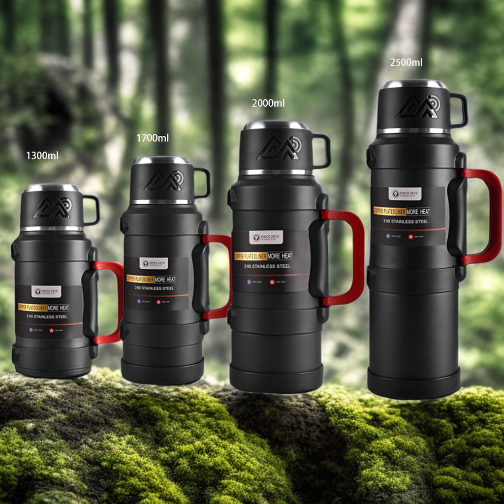 Large Insulated Stainless Steel Thermos