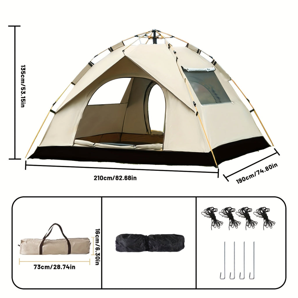 3–4 Person Pop-Up Camping Tent
