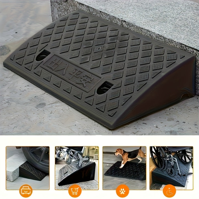 2-Pack Heavy-Duty Portable Curb Ramps