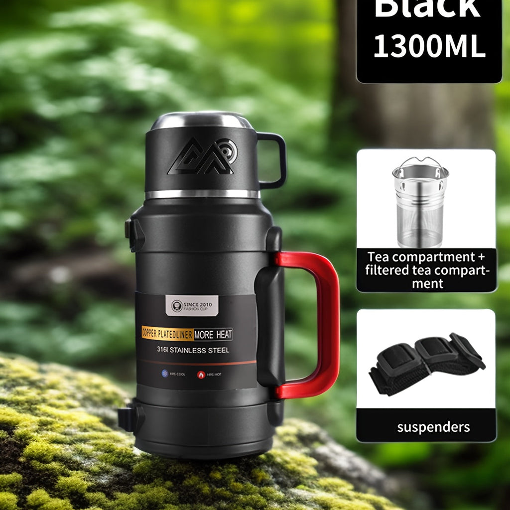 Large Insulated Stainless Steel Thermos