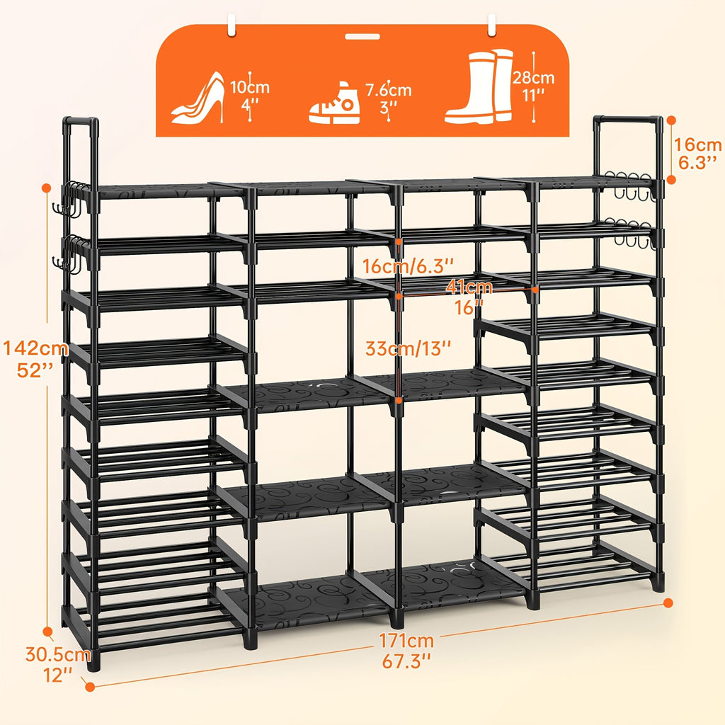Stackable Shoe & Storage Shelf