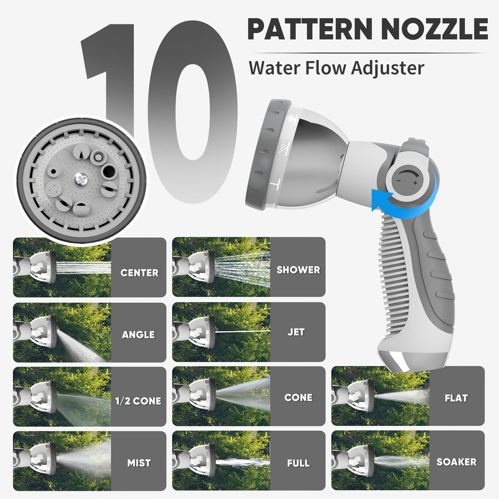 Retractable Wall-Mounted Garden Hose Reel
