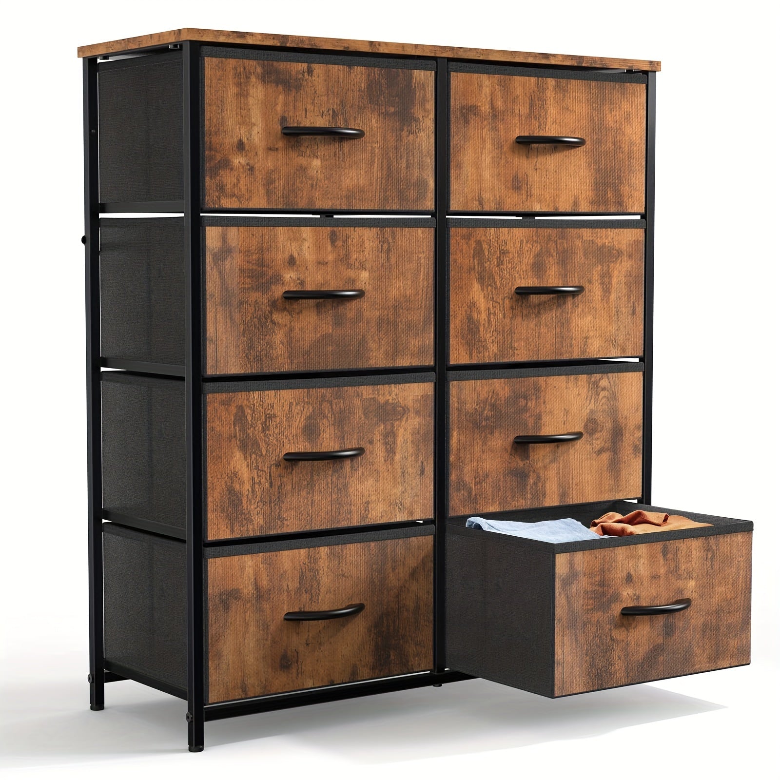 8-Drawer Fabric Storage Dresser