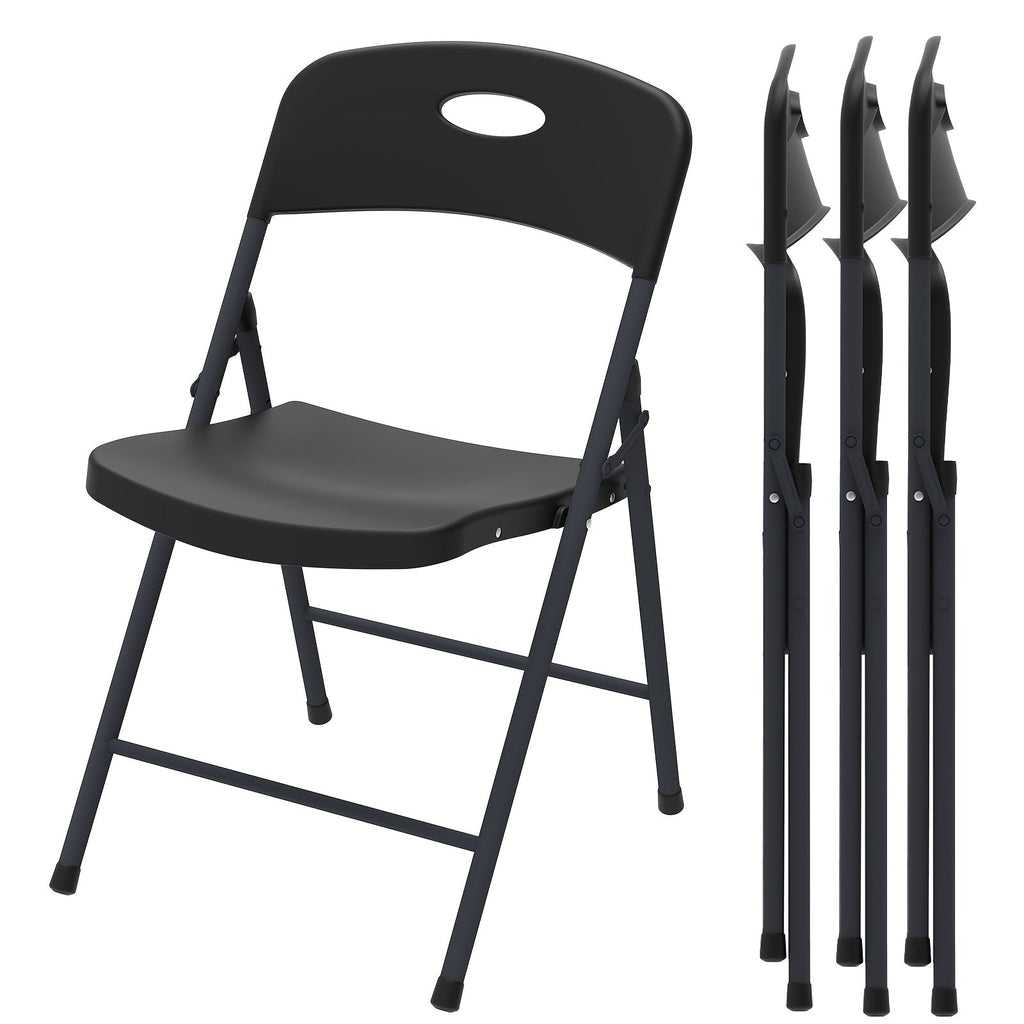 White Folding Chairs – 2/4/6 Pack