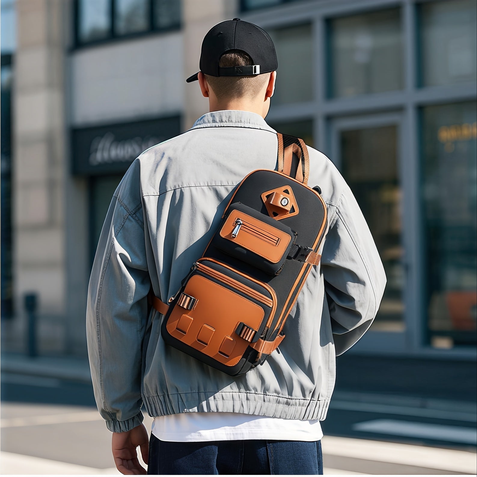 Anti-Theft Crossbody Sling Bag