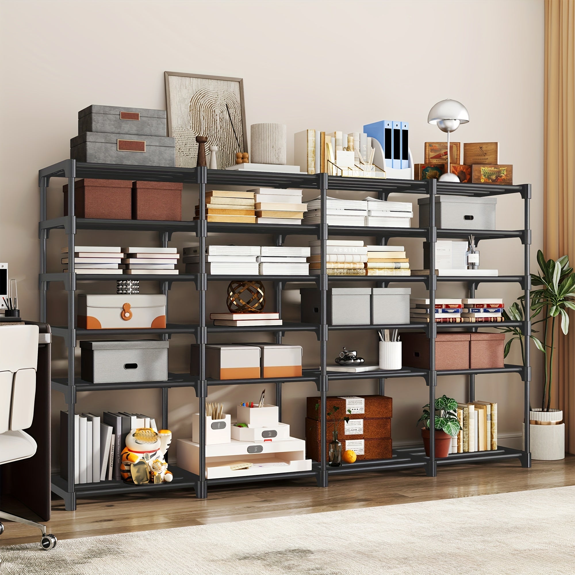 Stackable Shoe & Storage Shelf