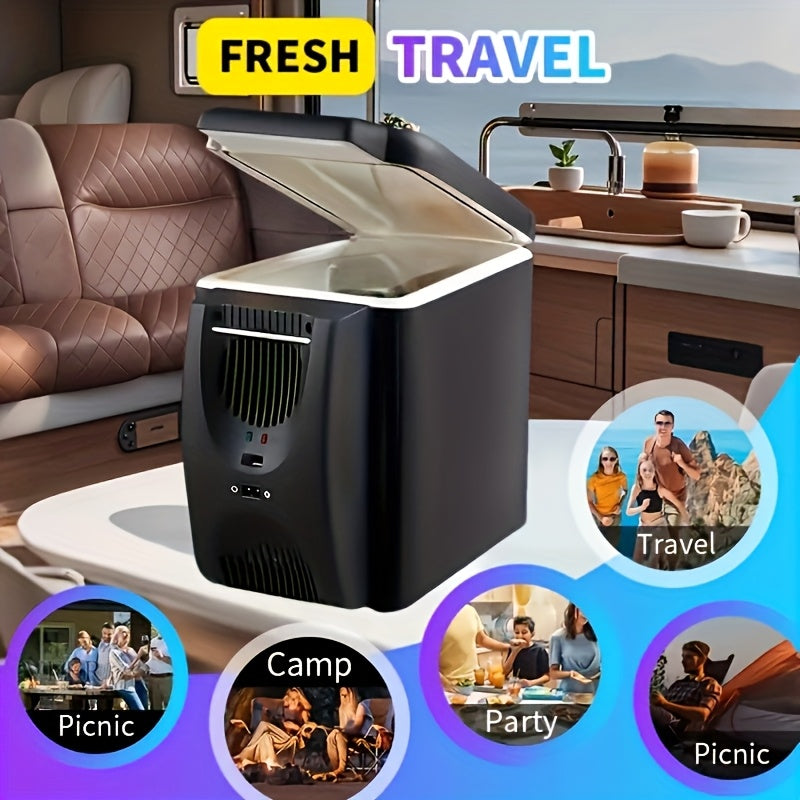 6L Portable Car Cooler & Warmer Mini Fridge