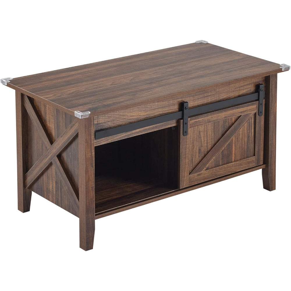 36" Farmhouse Lift-Top Coffee Table