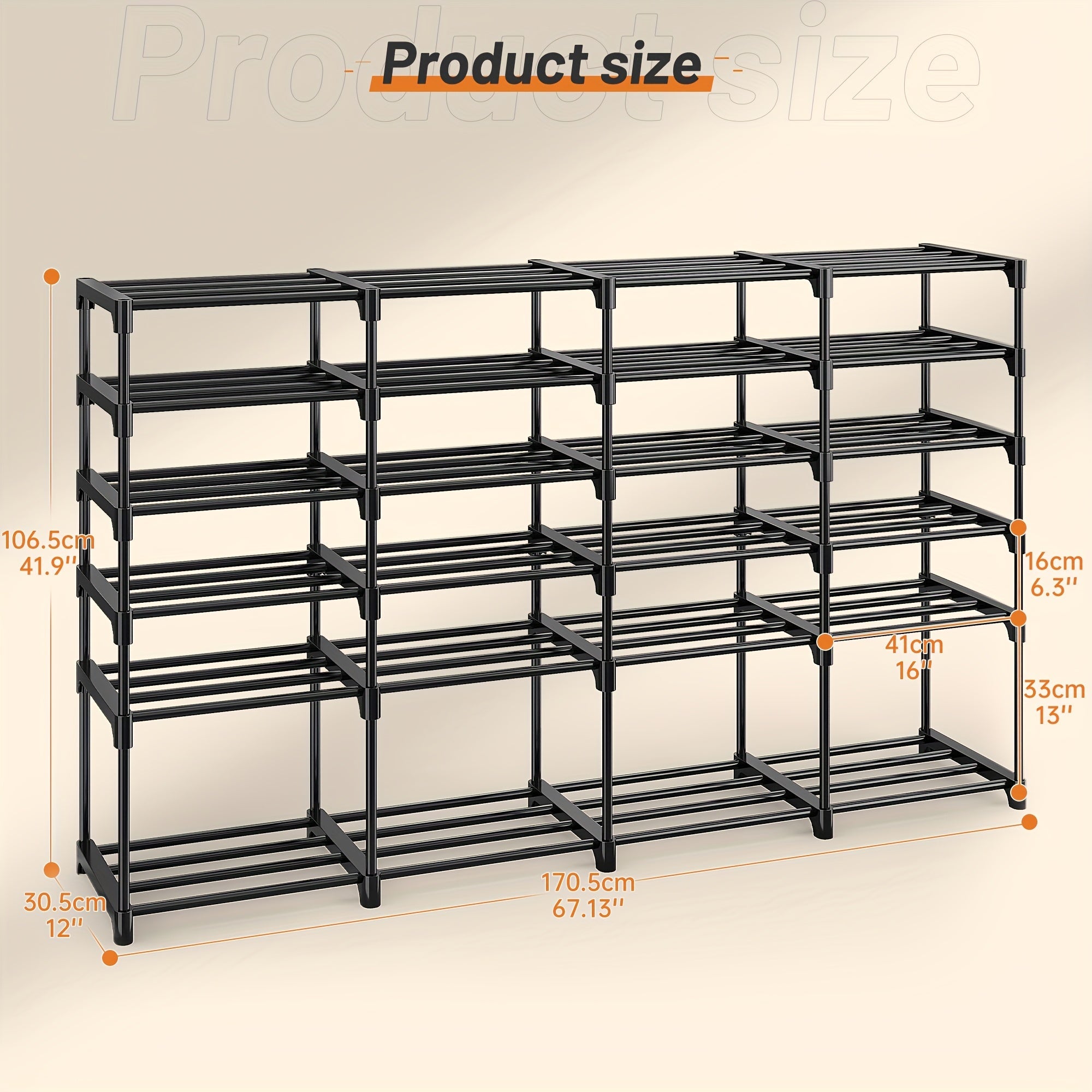 Stackable Shoe & Storage Shelf