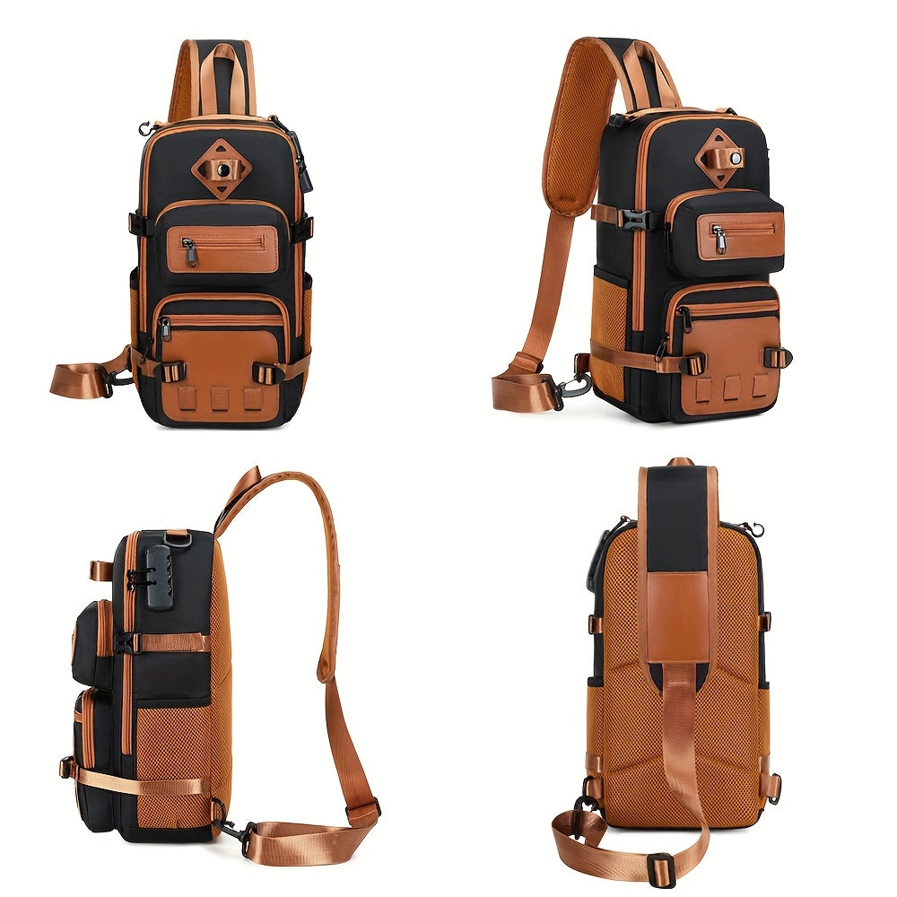 Anti-Theft Crossbody Sling Bag