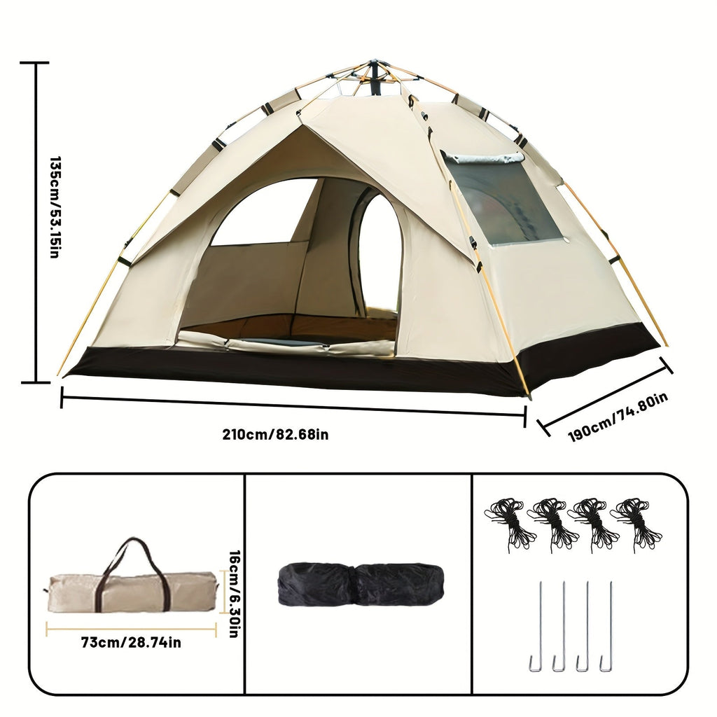 3–4 Person Pop-Up Camping Tent