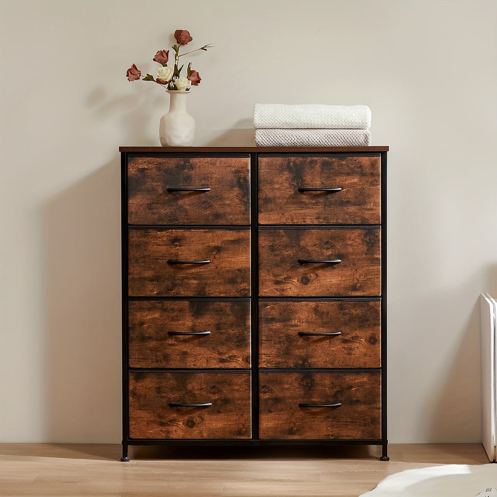 8-Drawer Fabric Storage Dresser
