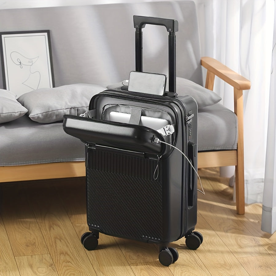 Hard Shell Carry-On Luggage with TSA Lock