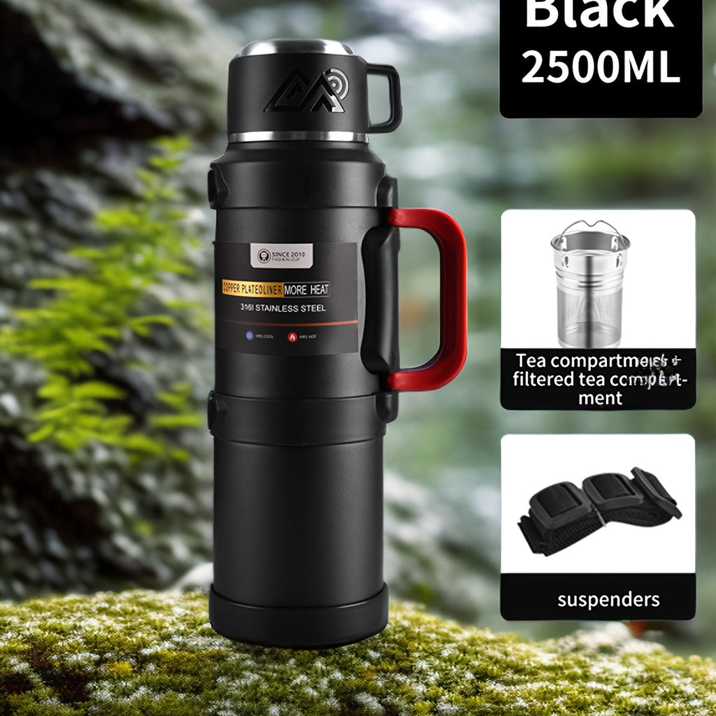 Large Insulated Stainless Steel Thermos