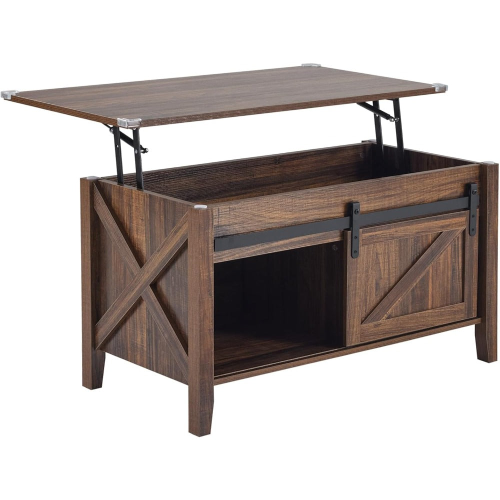 36" Farmhouse Lift-Top Coffee Table