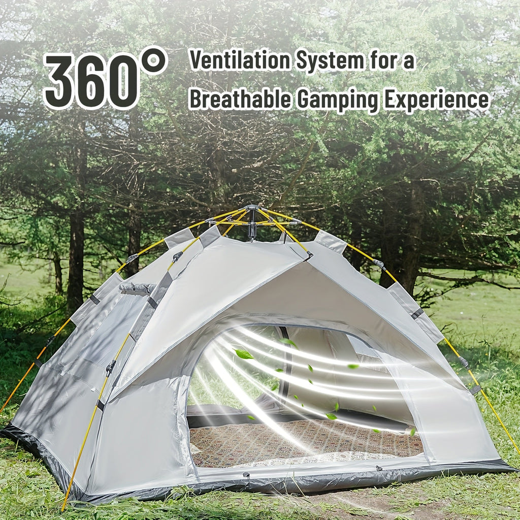3–4 Person Pop-Up Camping Tent